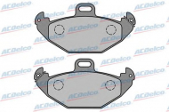 Комплект тормозных колодок ACDelco AC689081D
