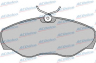 Комплект тормозных колодок ACDelco AC692681D