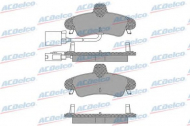 Комплект тормозных колодок ACDelco AC814081D