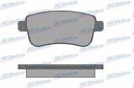 Комплект тормозных колодок ACDelco AC896281D