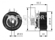 Ролик FLENNOR FS00096