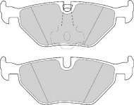 Комплект тормозных колодок NECTO FD6739A
