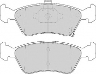 Комплект тормозных колодок NECTO FD6840A
