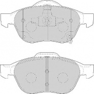 Комплект тормозных колодок NECTO FD7117A