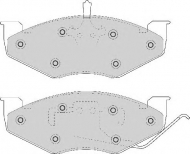Комплект тормозных колодок NECTO FD6607A