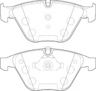 Комплект тормозных колодок NECTO FD7402A
