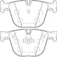 Комплект тормозных колодок NECTO FD7452A
