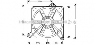 Электродвигатель AVA QUALITY COOLING CN7514
