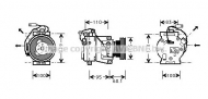 Компрессор AVA QUALITY COOLING IVK064