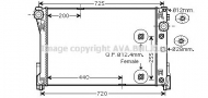 Теплообменник AVA QUALITY COOLING MS2546