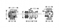 Компрессор AVA QUALITY COOLING MZK251
