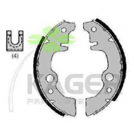Комлект тормозных накладок KAGER 34-0489