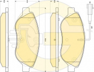 Комплект тормозных колодок GIRLING 6118554