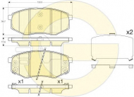 Комплект тормозных колодок GIRLING 6135535
