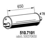 Амортизатор ASSO 510.7101