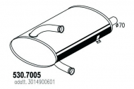 Амортизатор ASSO 530.7005