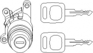 Замок TOPRAN 108 611