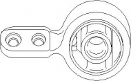 Держатель TOPRAN 500 742