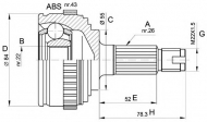 Шарнирный комплект OPEN PARTS CVJ5282.10