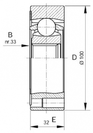 Шарнирный комплект OPEN PARTS CVJ5411.20
