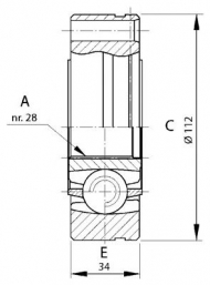 Шарнирный комплект OPEN PARTS CVJ5693.20
