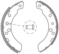 Комлект тормозных накладок OPEN PARTS BSA2049.00