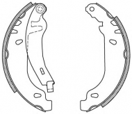 Комлект тормозных накладок OPEN PARTS BSA2089.00