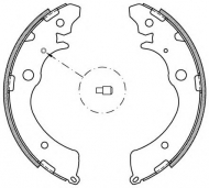 Комлект тормозных накладок OPEN PARTS BSA2143.00