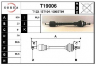 Вал EAI T19006