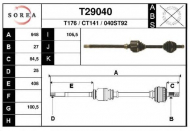 Вал EAI T29040