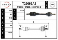 Вал EAI T29069A2