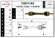 Вал EAI T29111A2