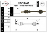 Вал EAI T29139A1