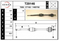 Вал EAI T29146