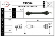 Вал EAI T49004