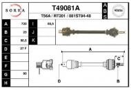 Вал EAI T49081A