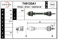 Вал EAI T49120A1