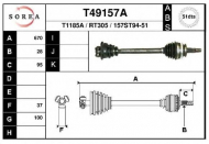 Вал EAI T49157A