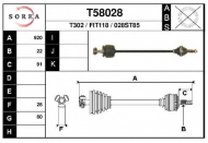 Вал EAI T58028