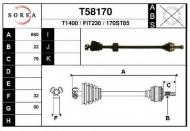 Вал EAI T58170