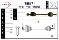 Вал EAI T58171