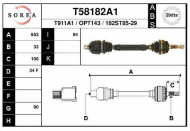 Вал EAI T58182A1