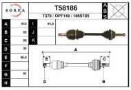 Вал EAI T58186