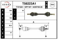 Вал EAI T58223A1