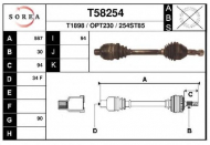 Вал EAI T58254
