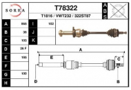 Вал EAI T78322