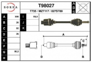 Вал EAI T98027