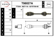 Вал EAI T98027A