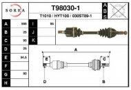 Вал EAI T98030-1