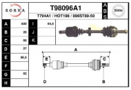 Вал EAI T98096A1